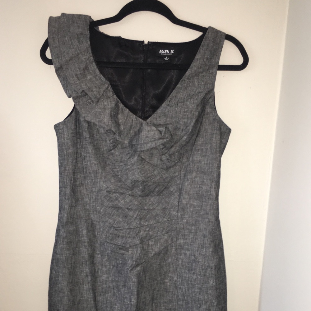 Allen B Gray Dress